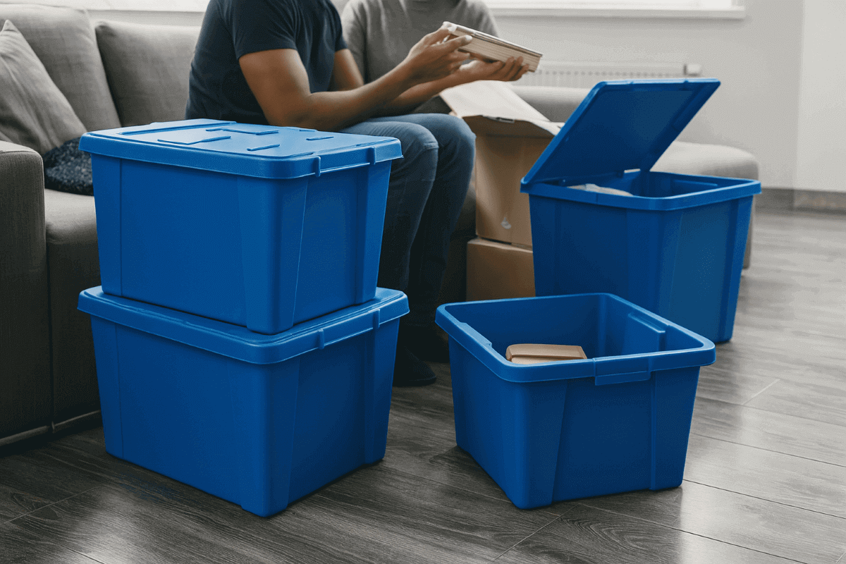 cajas de plástico